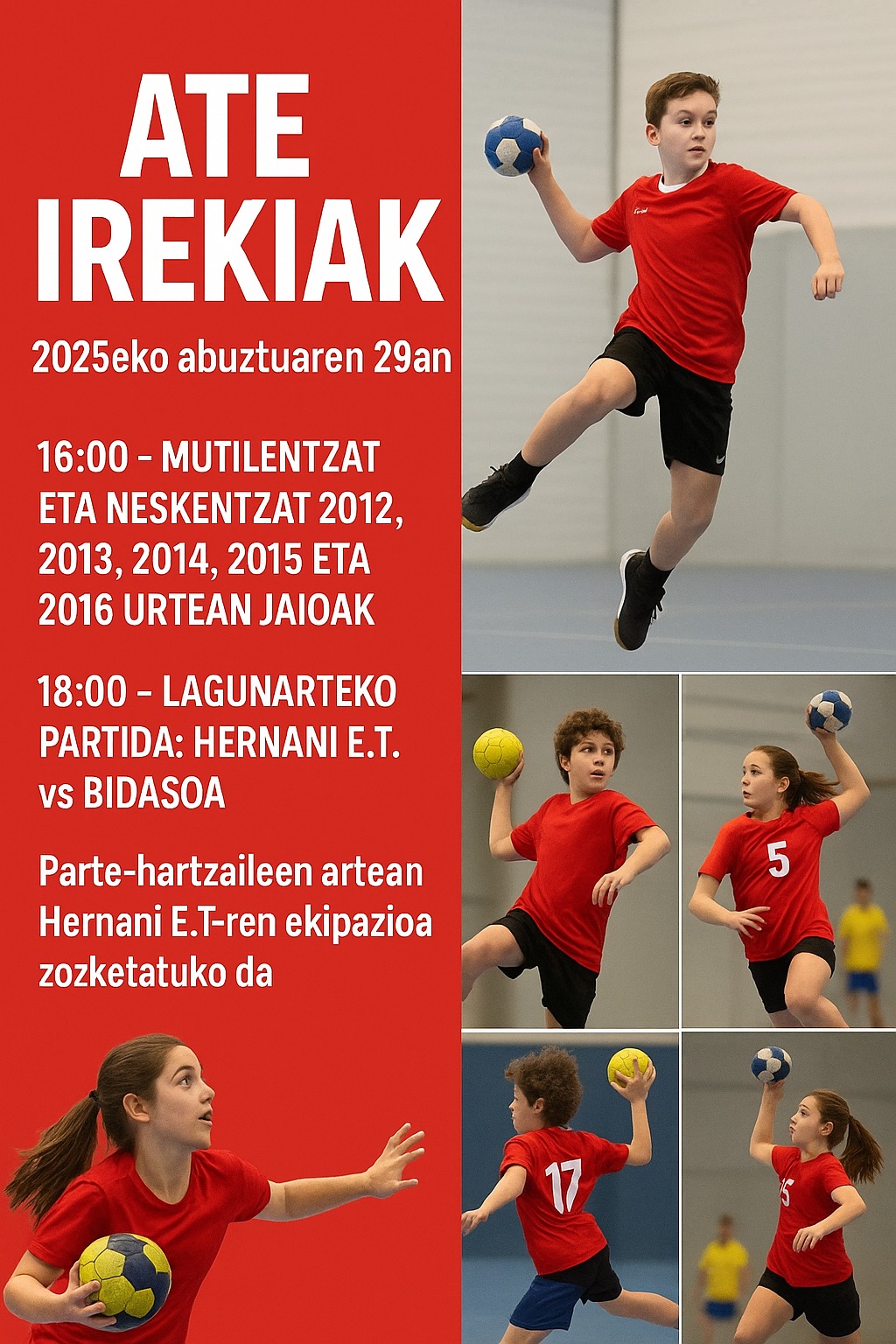 Ate ireki jardunaldia ostiral honetan kiroldegian